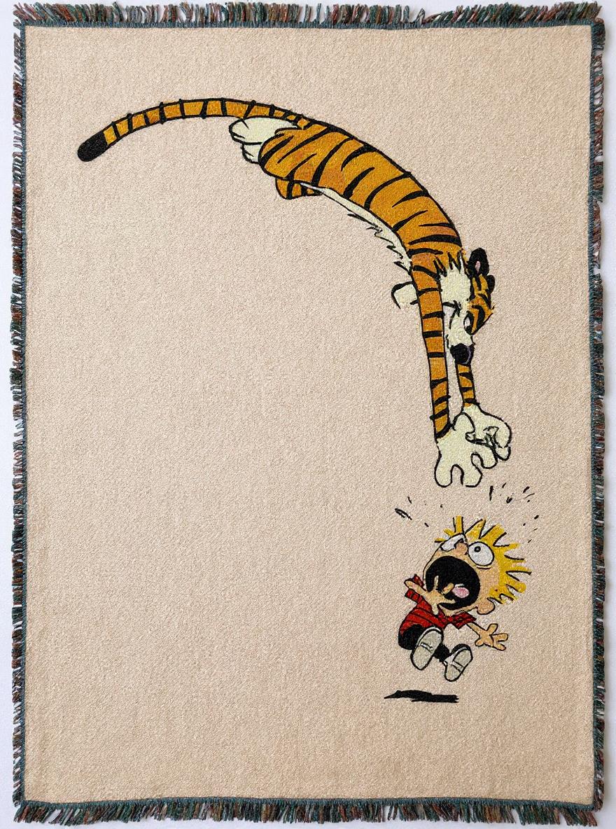 Calvin and Hobbes Design Tapestry